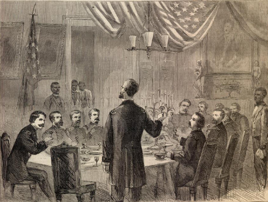 Sherman's Christmas Party, 12/25/1864