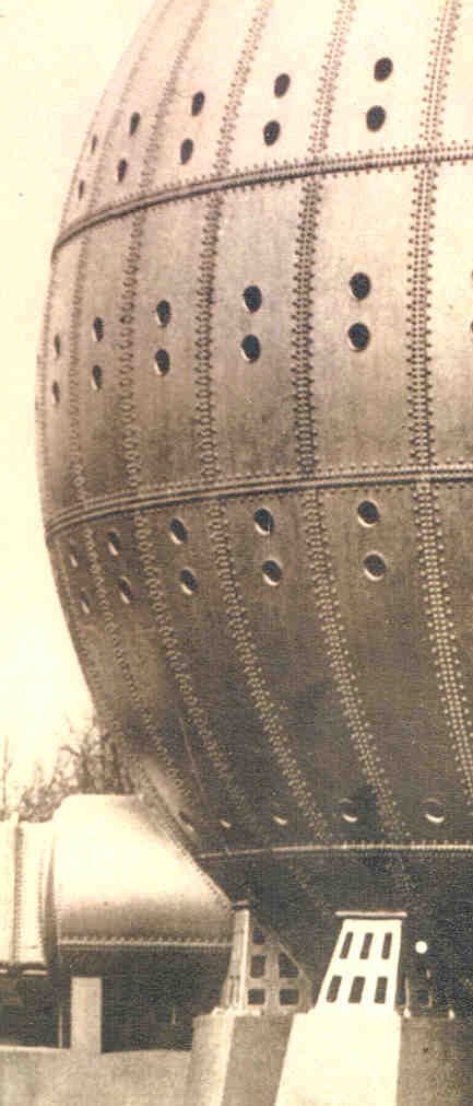 Close up of Steel Ball